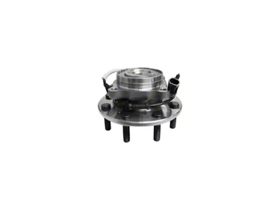 Wheel Bearing and Hub Assembly; Front (01-06 4WD Silverado 3500 HD)