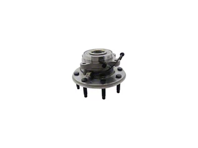 Wheel Bearing and Hub Assembly; Front (11-19 4WD Silverado 3500 HD)