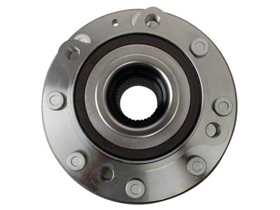 Wheel Bearing and Hub Assembly; Front (2020 4WD Silverado 3500 HD DRW)