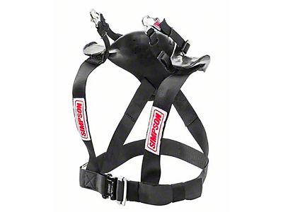 Simpson Hybrid Sport Head and Neck Restraint with Quick Release D-Ring Anchors; SFI 38.1 Certified; Medium