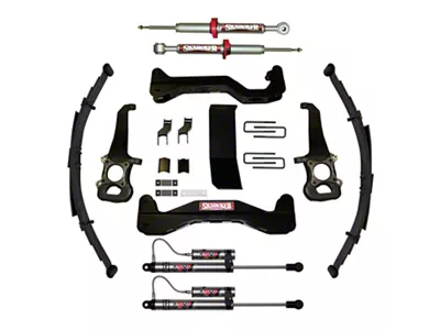 SkyJacker 6-Inch Suspension Lift Kit with Rear Leaf Springs and ADX 2.0 Remote Reservoir Shocks (04-08 4WD F-150)