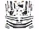 SkyJacker 4-Inch 4-Link Suspension Lift Kit with Rear Leaf Springs and ADX 2.0 Remote Reservoir Monotube Shocks (23-24 4WD 6.8L, 7.3L F-250 Super Duty w/o 4-Inch Axles, Factory LED Headlights, Onboard Scales)