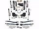 SkyJacker 4-Inch 4-Link Suspension Lift Kit with Rear Lift Blocks and ADX 2.0 Remote Reservoir Monotube Shocks (23-24 4WD 6.8L, 7.3L F-250 Super Duty w/o 4-Inch Axles, Factory LED Headlights, Onboard Scales)