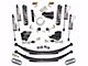 SkyJacker 4-Inch Suspension Lift Kit with Rear Leaf Springs and ADX 2.0 Remote Reservoir Monotube Shocks (23-24 4WD 6.8L, 7.3L F-250 Super Duty w/o 4-Inch Axles, Factory LED Headlights, Onboard Scales)