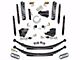 SkyJacker 4-Inch Suspension Lift Kit with Rear Leaf Springs and Black MAX Shocks (23-24 4WD 6.7L Powerstroke F-250 Super Duty SRW w/o 4-Inch Axles, Factory LED Headlights, Onboard Scales)