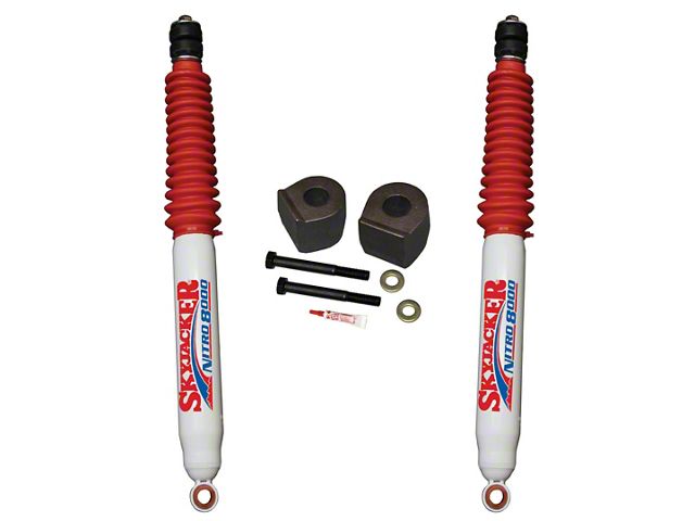 SkyJacker 2.50-Inch Metal Spacer Leveling Kit with Nitro Shocks (11-16 4WD F-350 Super Duty)