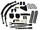 SkyJacker 4-Inch Suspension Lift Kit with 4-Link Conversion, Rear Leaf Springs and Black MAX Shocks (11-16 4WD 6.2L F-350 Super Duty)