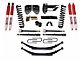 SkyJacker 4-Inch Suspension Lift Kit with 4-Link Conversion, Rear Leaf Springs and Hydro Shocks (17-22 4WD 6.2L F-350 Super Duty)