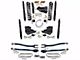 SkyJacker 4-Inch 4-Link Suspension Lift Kit with Rear Lift Blocks and Black MAX Shocks (23-24 4WD 6.8L, 7.3L F-350 Super Duty SRW w/o 4-Inch Axles, Factory LED Headlights, Onboard Scales)