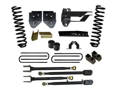 SkyJacker 6-Inch Suspension Lift Kit with 4-Link Conversion and Hydro Shocks (17-22 4WD 6.2L F-350 Super Duty)