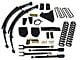 SkyJacker 6-Inch Suspension Lift Kit with 4-Link Conversion, Rear Leaf Springs and Black MAX Shocks (11-16 4WD 6.7L Powerstroke F-350 Super Duty)