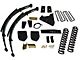 SkyJacker 6-Inch Suspension Lift Kit with Rear Leaf Springs and Black MAX Shocks (11-16 4WD 6.2L F-350 Super Duty)