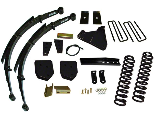 SkyJacker 6-Inch Suspension Lift Kit with Rear Leaf Springs and Hydro Shocks (11-16 4WD 6.7L Powerstroke F-350 Super Duty)