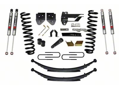 SkyJacker 6-Inch Suspension Lift Kit with Rear Leaf Springs and M95 Performance Shocks (17-22 4WD 6.7L Powerstroke F-350 Super Duty)