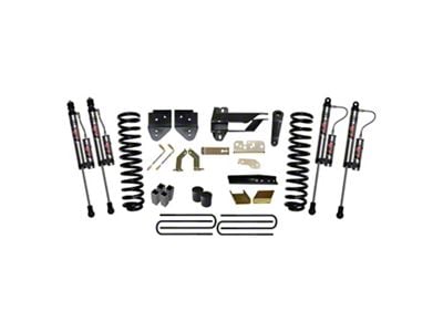 SkyJacker 6-Inch Suspension Lift Kit with ADX 2.0 Remote Reservoir Monotube Shocks (17-22 4WD 6.2L, 7.3L F-350 Super Duty w/o Tremor Package)