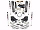 SkyJacker 6-Inch Suspension Lift Kit with Rear Lift Blocks and M95 Monotube Shocks (23-24 4WD 6.8L, 7.3L F-350 Super Duty SRW w/o 4-Inch Axles, Factory LED Headlights, Onboard Scales)