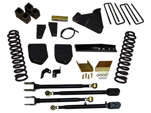 SkyJacker 8.50-Inch Suspension Lift Kit with 4-Link Conversion and Nitro Shocks (11-16 4WD 6.2L F-350 Super Duty)