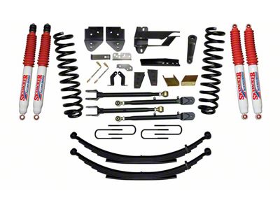 SkyJacker 8.50-Inch Suspension Lift Kit with 4-Link Conversion and Nitro Shocks (17-22 4WD 6.7L Powerstroke F-350 Super Duty)