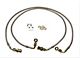 SkyJacker Front Stainless Steel Brake Lines for 4-Inch Lift (11-16 4WD 6.2L F-350 Super Duty)