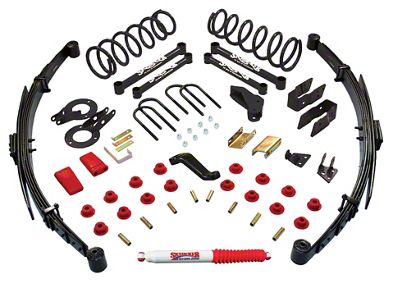 SkyJacker 6-Inch Class II Suspension Lift Kit with Leaf Springs and Nitro Shocks (2009 4WD RAM 2500)