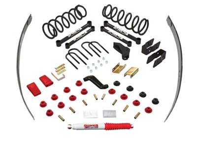 SkyJacker 6-Inch Suspension Lift Kit with Black MAX Shocks (10-13 4WD RAM 2500)