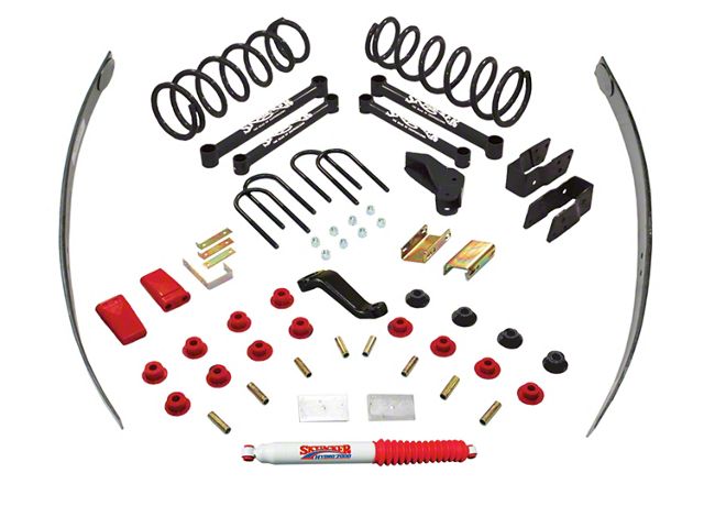 SkyJacker 6-Inch Suspension Lift Kit with Black MAX Shocks (10-13 4WD RAM 2500)