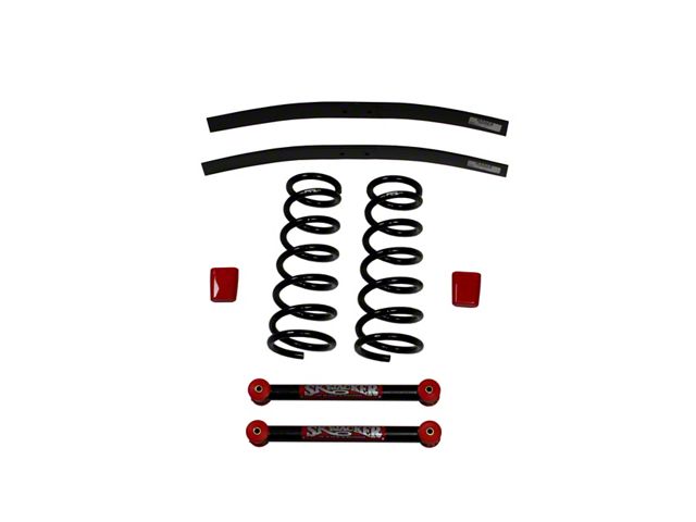 SkyJacker 3.50 to 4-Inch Suspension Lift Kit with Nitro Shocks (03-12 4WD RAM 3500)