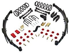 SkyJacker 6-Inch Suspension Lift Kit with Leaf Springs and Nitro Shocks (03-08 4WD RAM 3500)