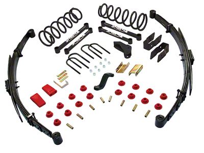 SkyJacker 6-Inch Suspension Lift Kit with Leaf Springs and Nitro Shocks (03-08 4WD RAM 3500)