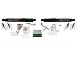 SkyJacker Black MAX Dual Steering Stabilizer Kit (03-09 4WD RAM 3500)