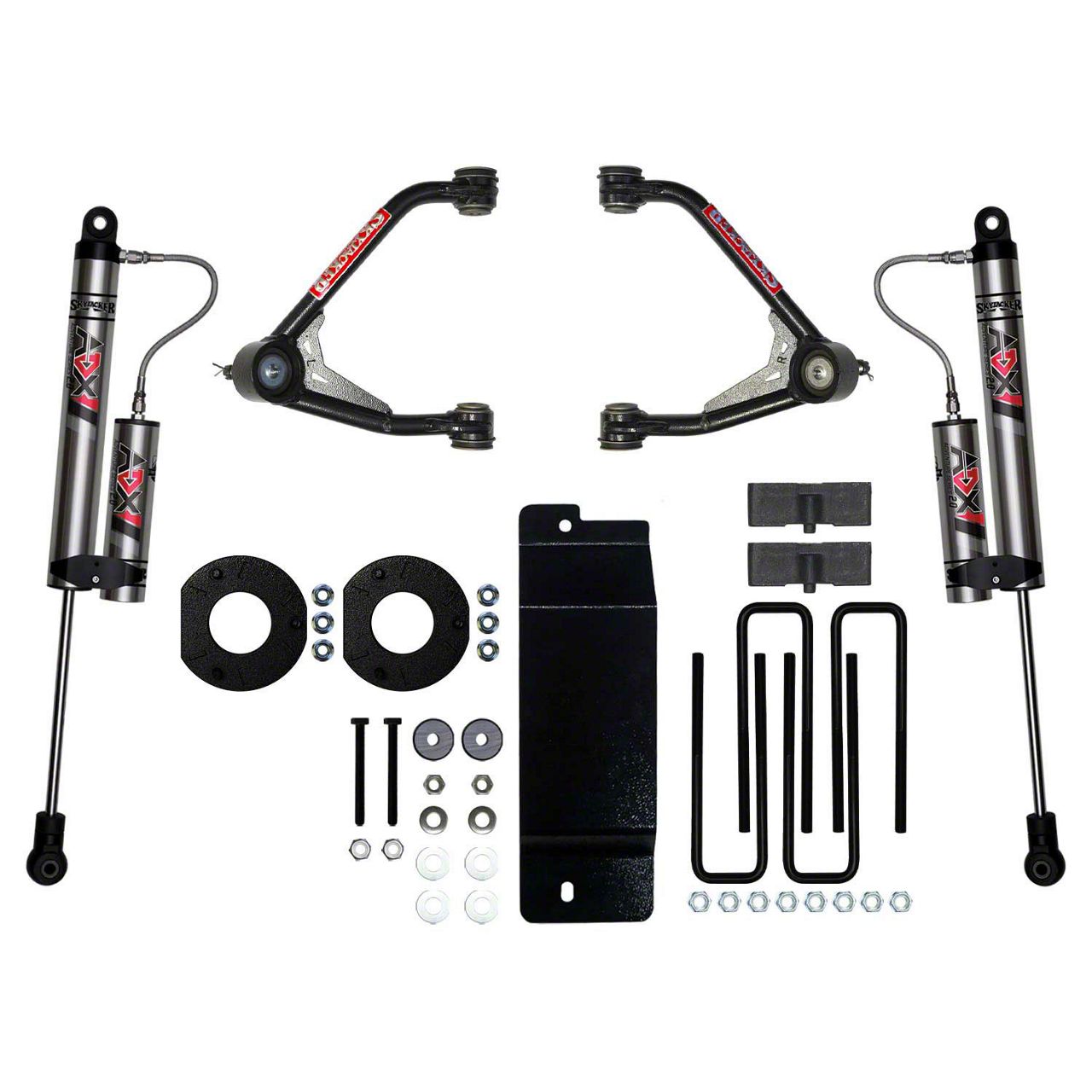 SkyJacker Silverado 1500 3 50 Inch Suspension Lift Kit With ADX 2 0