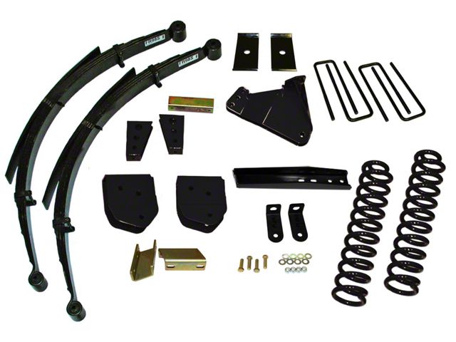 SkyJacker 4-Inch Suspension Lift Kit with Rear Leaf Springs and M95 Performance Shocks (11-16 4WD 6.2L F-250 Super Duty)