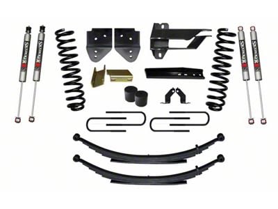 SkyJacker 4-Inch Suspension Lift Kit with Rear Leaf Springs and M95 Performance Shocks (17-22 4WD 6.2L F-250 Super Duty)