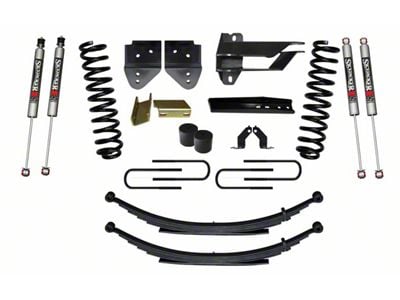 SkyJacker 4-Inch Suspension Lift Kit with Rear Leaf Springs and M95 Performance Shocks (17-22 4WD 6.7L Powerstroke F-250 Super Duty)