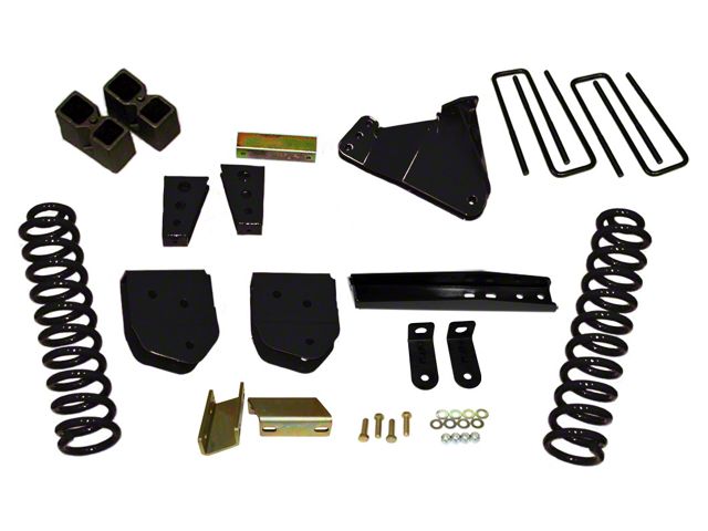 SkyJacker 4-Inch Suspension Lift Kit with M95 Performance Shocks (11-16 4WD 6.7L Powerstroke F-250 Super Duty)