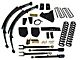 SkyJacker 6-Inch Suspension Lift Kit with 4-Link Conversion, Rear Leaf Springs and Black MAX Shocks (11-16 4WD 6.2L F-250 Super Duty)