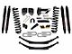 SkyJacker 6-Inch Suspension Lift Kit with Rear Leaf Springs and Black MAX Shocks (17-22 4WD 6.7L Powerstroke F-250 Super Duty)