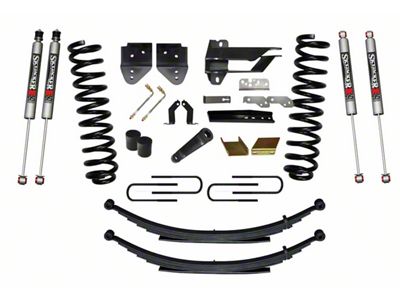 SkyJacker 6-Inch Suspension Lift Kit with Rear Leaf Springs and M95 Performance Shocks (17-22 4WD 6.7L Powerstroke F-250 Super Duty)