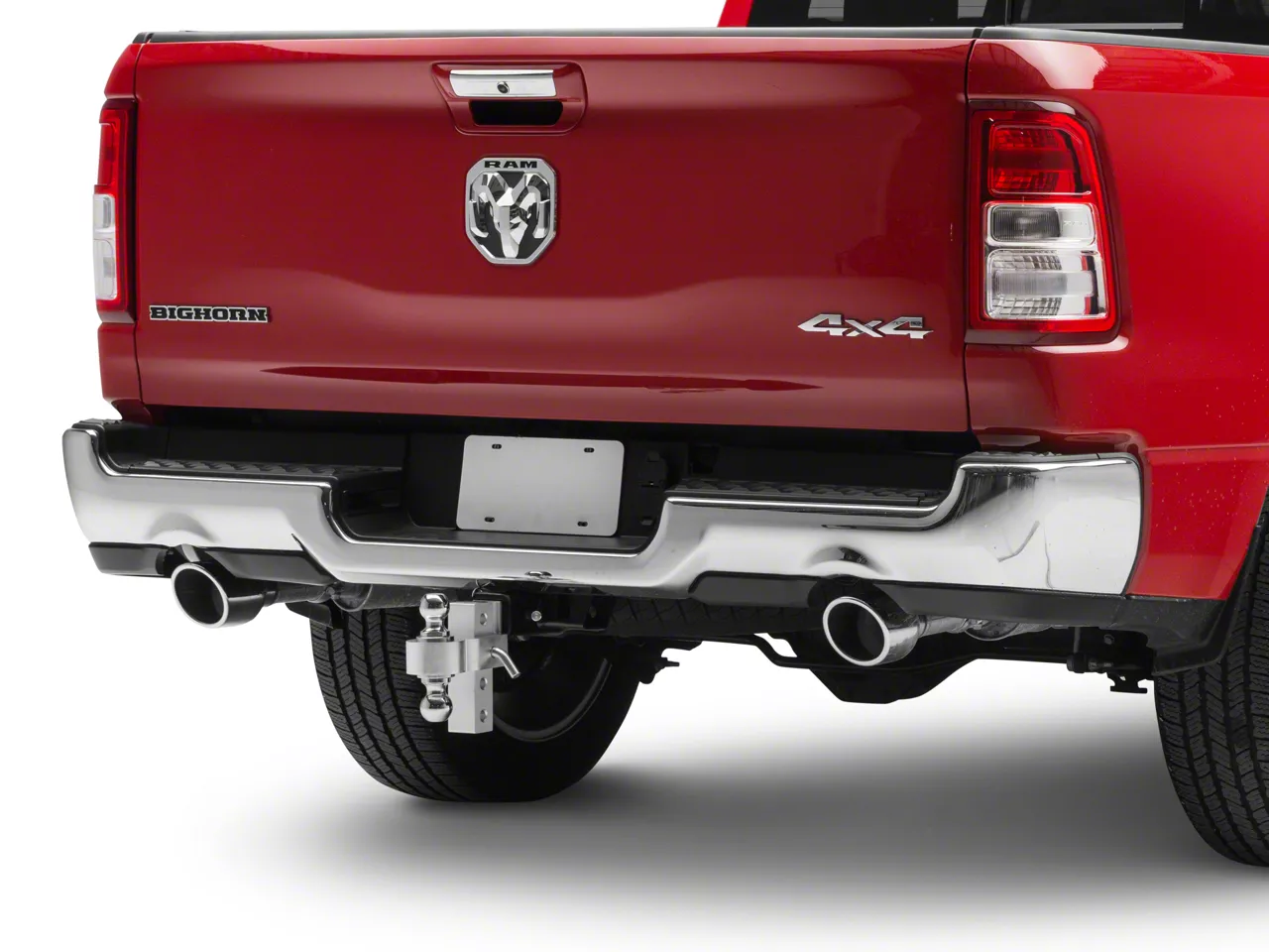 Smittybilt RAM 1500 2-Inch Receiver Hitch Adjustable Ball Mount with 1 ...