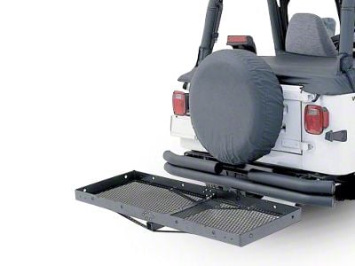 Smittybilt 2-Inch Receiver Hitch Rack; 20-Inch x 60-Inch (Universal; Some Adaptation May Be Required)