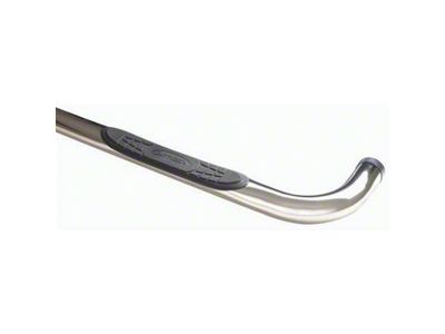 Smittybilt 3-Inch Sure Side Step Bars; Stainless Steel (04-08 F-150 SuperCab, SuperCrew)
