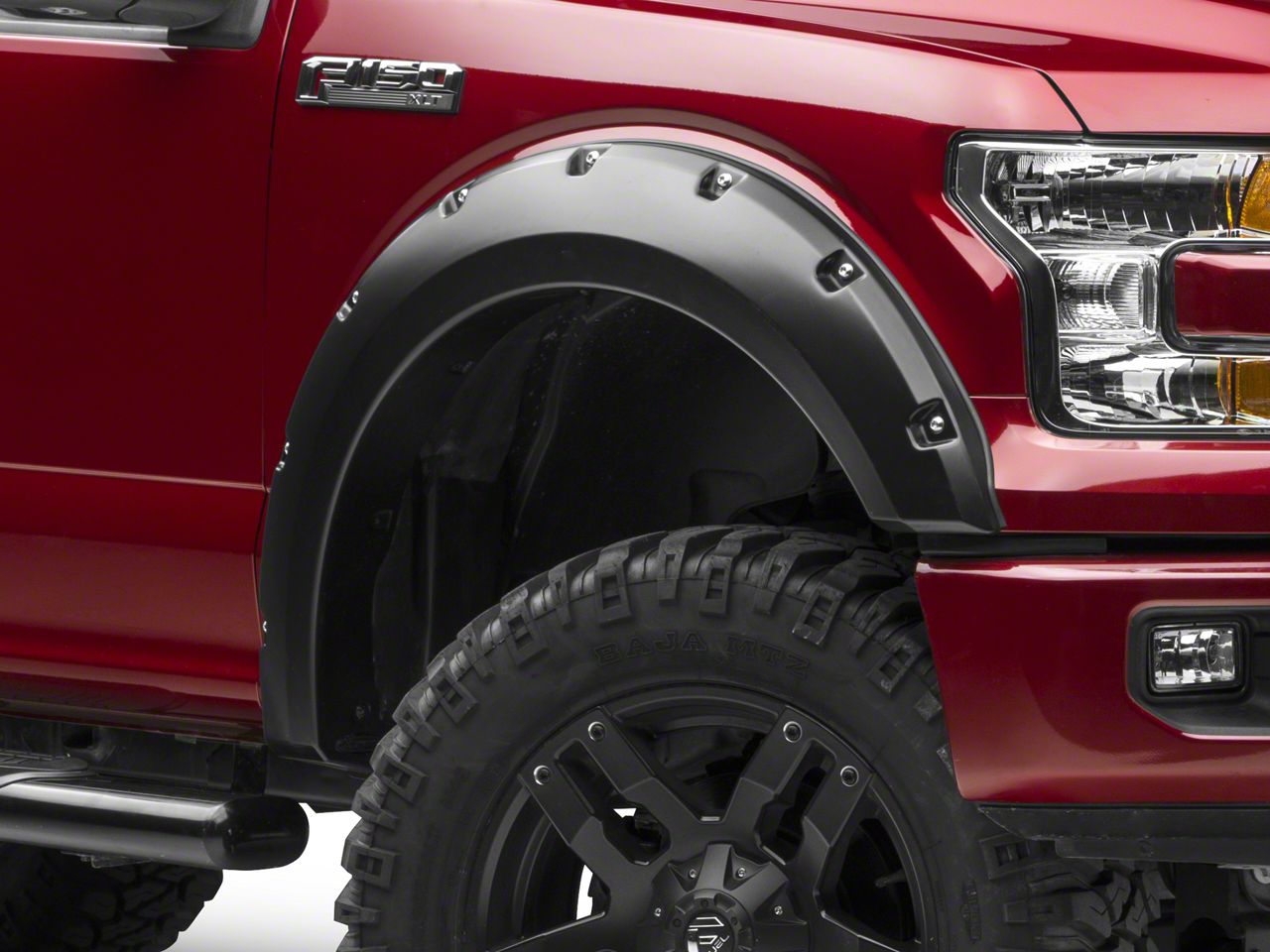 Smittybilt F-150 M1 Bolt-On Fender Flares - Black 17395 (15-17 F-150 ...