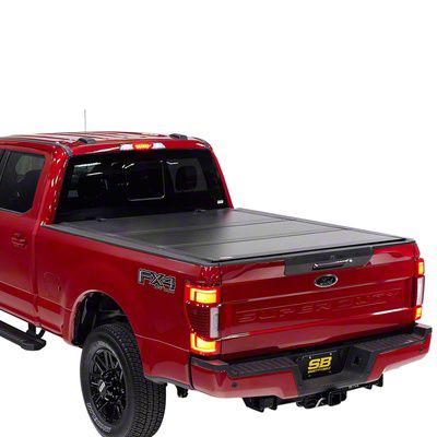 Smittybilt F-250 Super Duty Bed Guard Hard Folding Tonneau Cover ...