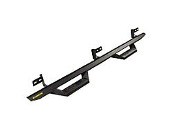 Smittybilt Angular Drop Side Step Bars; Textured Black (19-24 RAM 2500 Crew Cab)