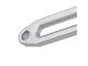 Smittybilt Aluminum Hawse Fairlead; Polished (Universal; Some Adaptation May Be Required)