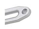 Smittybilt Aluminum Hawse Fairlead; Polished (Universal; Some Adaptation May Be Required)