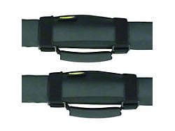 Smittybilt Deluxe Sport Bar Grab Handles; Black (Universal; Some Adaptation May Be Required)