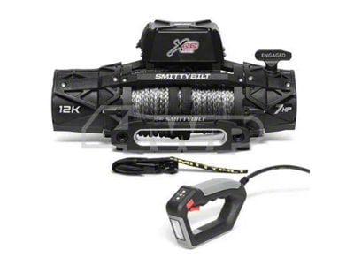 Smittybilt XRC Gen3 12K Comp Series Winch with Synthetic Cable (Universal; Some Adaptation May Be Required)