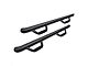 Smittybilt 3-Inch Round Wheel-to-Wheel Nerf Side Step Bars; Black (17-24 F-250 Super Duty SuperCrew w/ 6-3/4-Foot Bed)