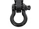 Smittybilt D-Ring; 3.40-Inch; 2-Inch Receiver; Black